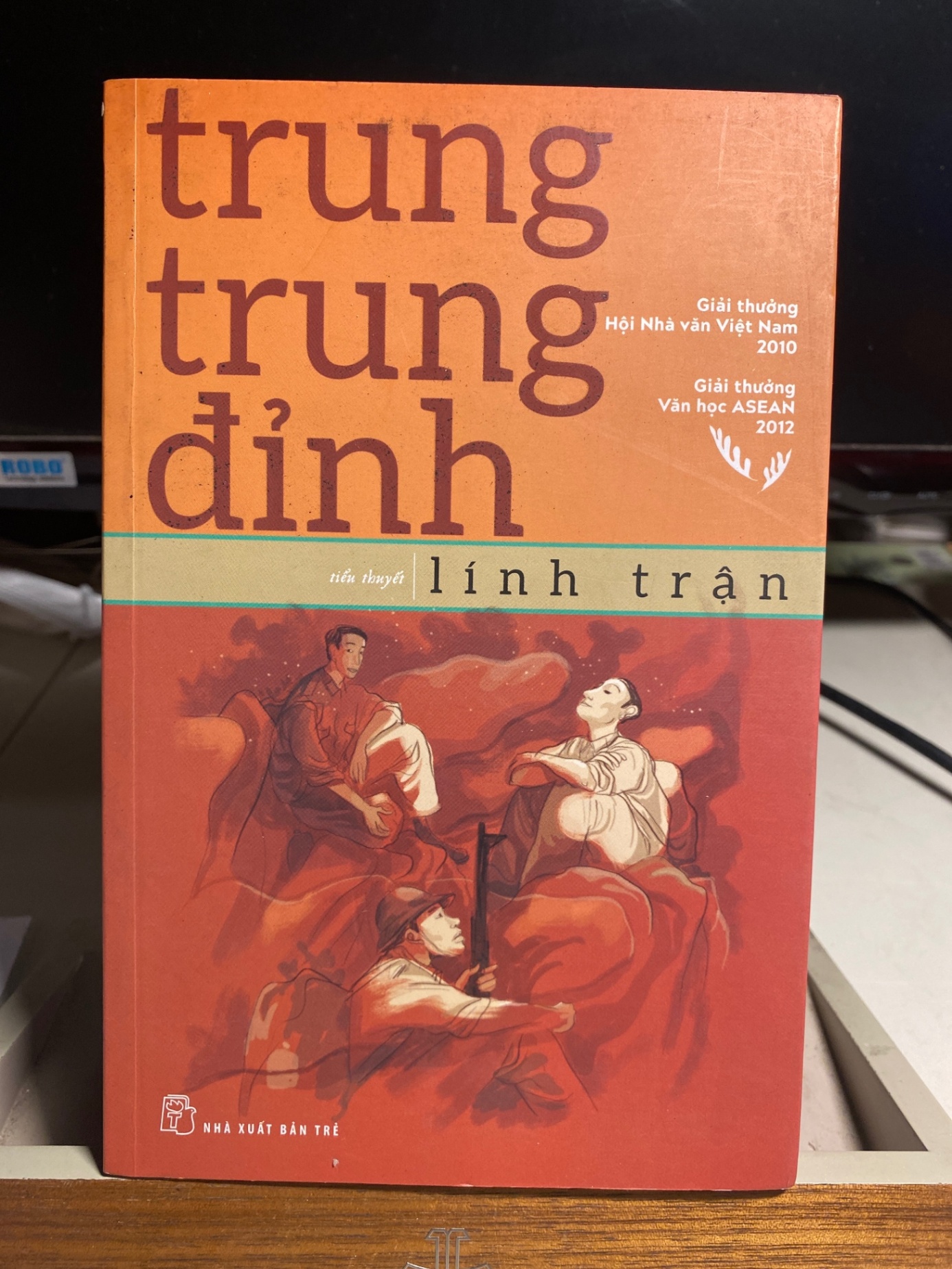 Lính Trận (tiểu thuyết)- Trung Trung Đỉnh- NXB Trẻ 2018- Sách lưu kho mới 90% STB1307