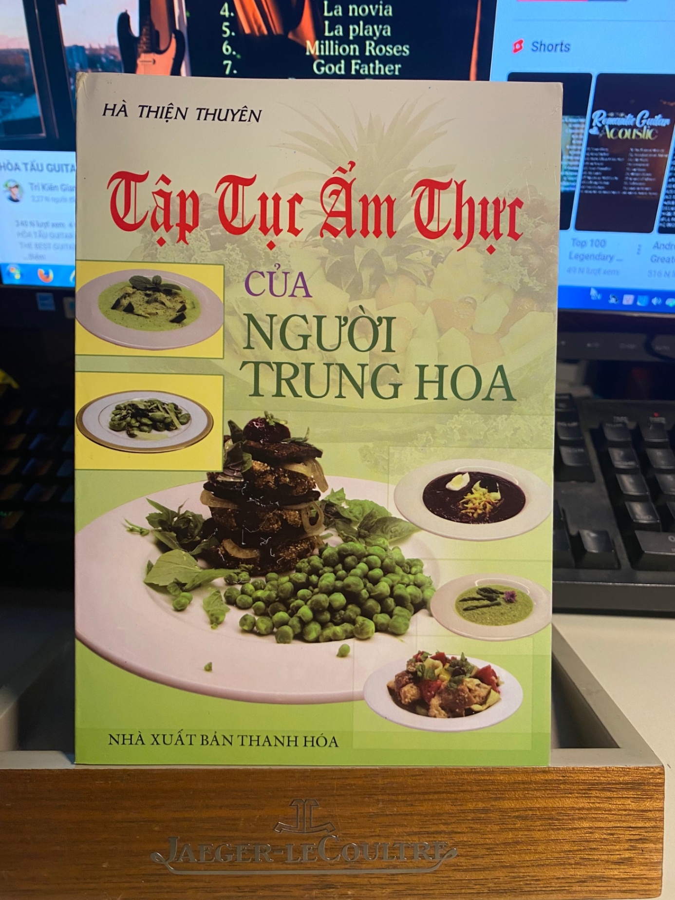 Tập tục ẩm thực của người Trung Hoa-Hà Thiện Thuyên- NXB Thanh Hoá- sách lưu kho mới 95% STB581