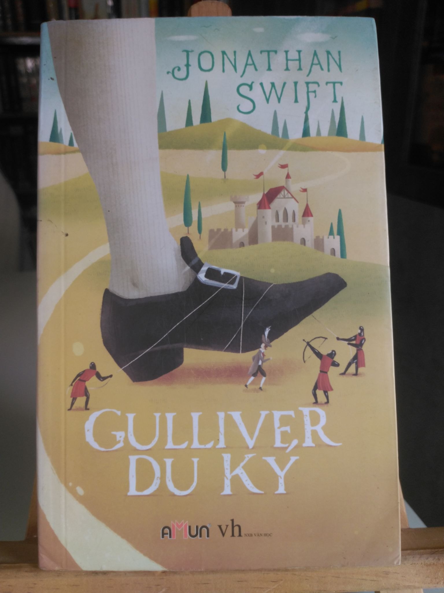 Gulliver du ký-Sách giấy xốp có ố,mới 80%- 2015- Jonathan Swift [1301] SÁCH VĂN HỌC STB83