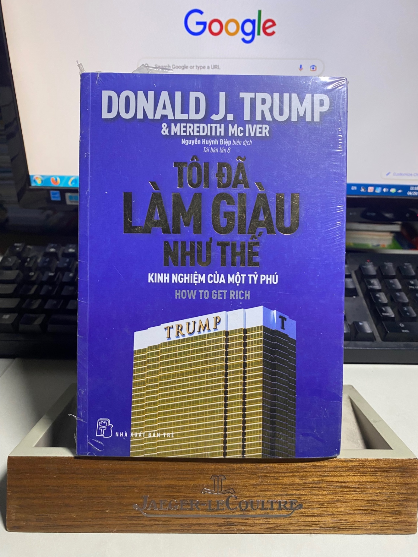 Tôi Đã Làm Giàu Như Thế -Tác giả: Donald J Trump - NXB Trẻ- Sách lưu kho còn seal STB1152
