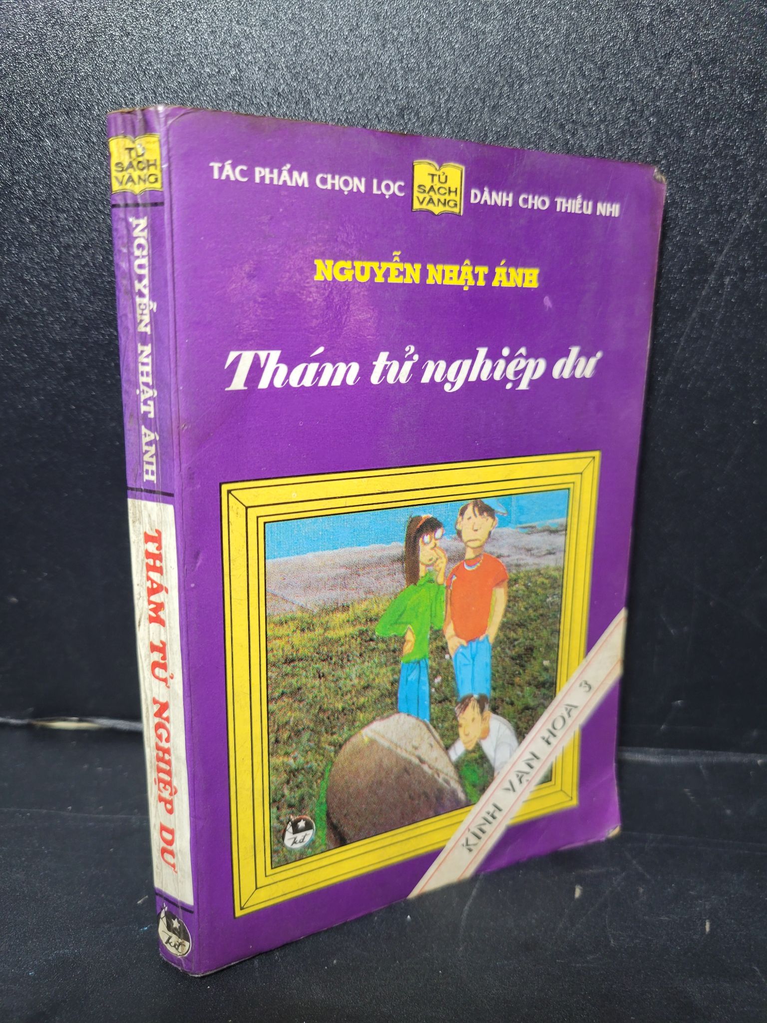Thám tử nghiệp dư mới 80% bẩn bìa, ố vàng, có vệt nước 1995 Nguyễn Nhật Ánh HCM2205 VĂN HỌC
