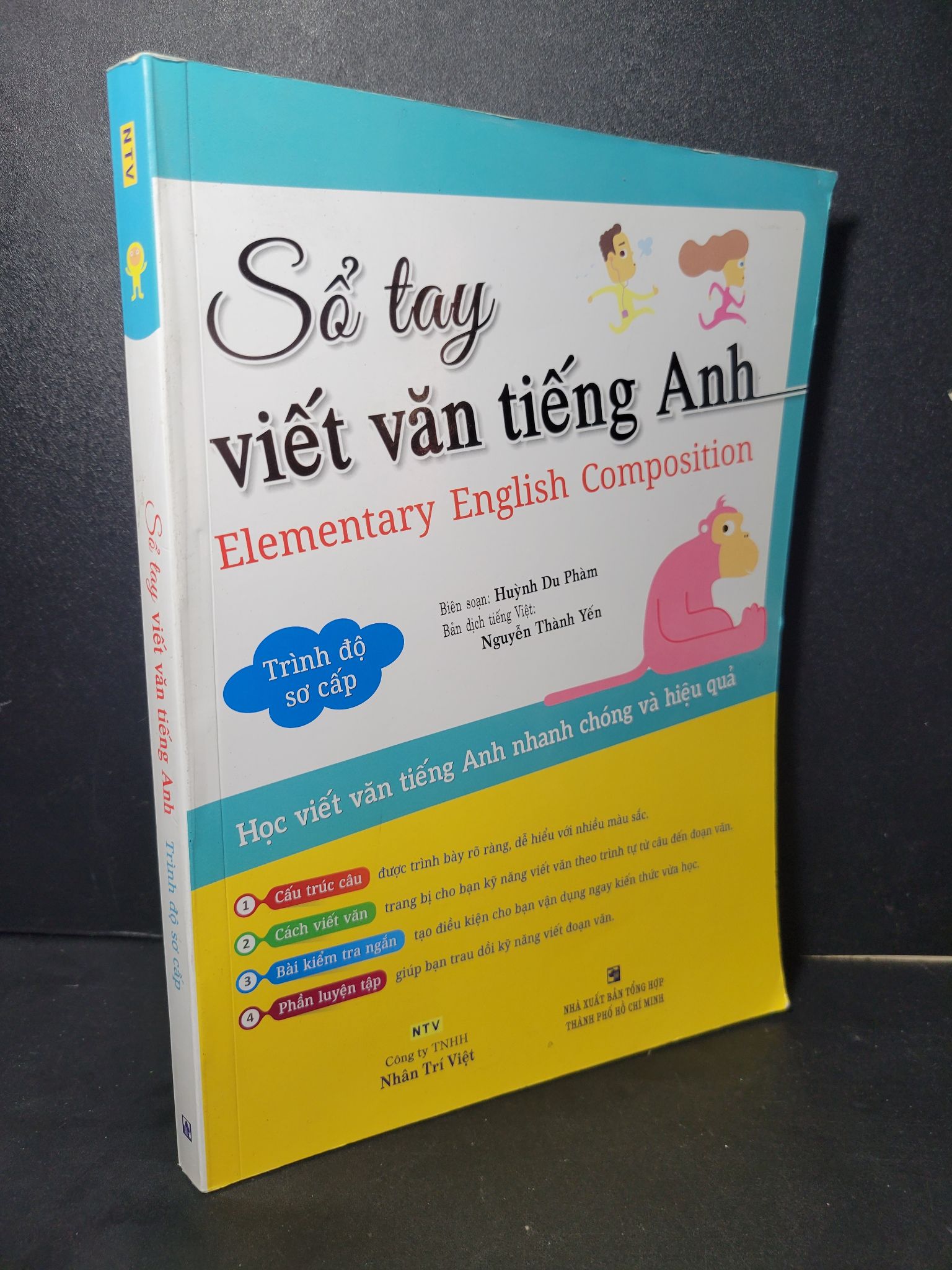 Sổ tay viết văn tiếng anh mới trình độ sơ cấp mới 90% bẩn bìa 2016 Huỳnh Du Phàm HCM2205 HỌC NGOẠI NGỮ