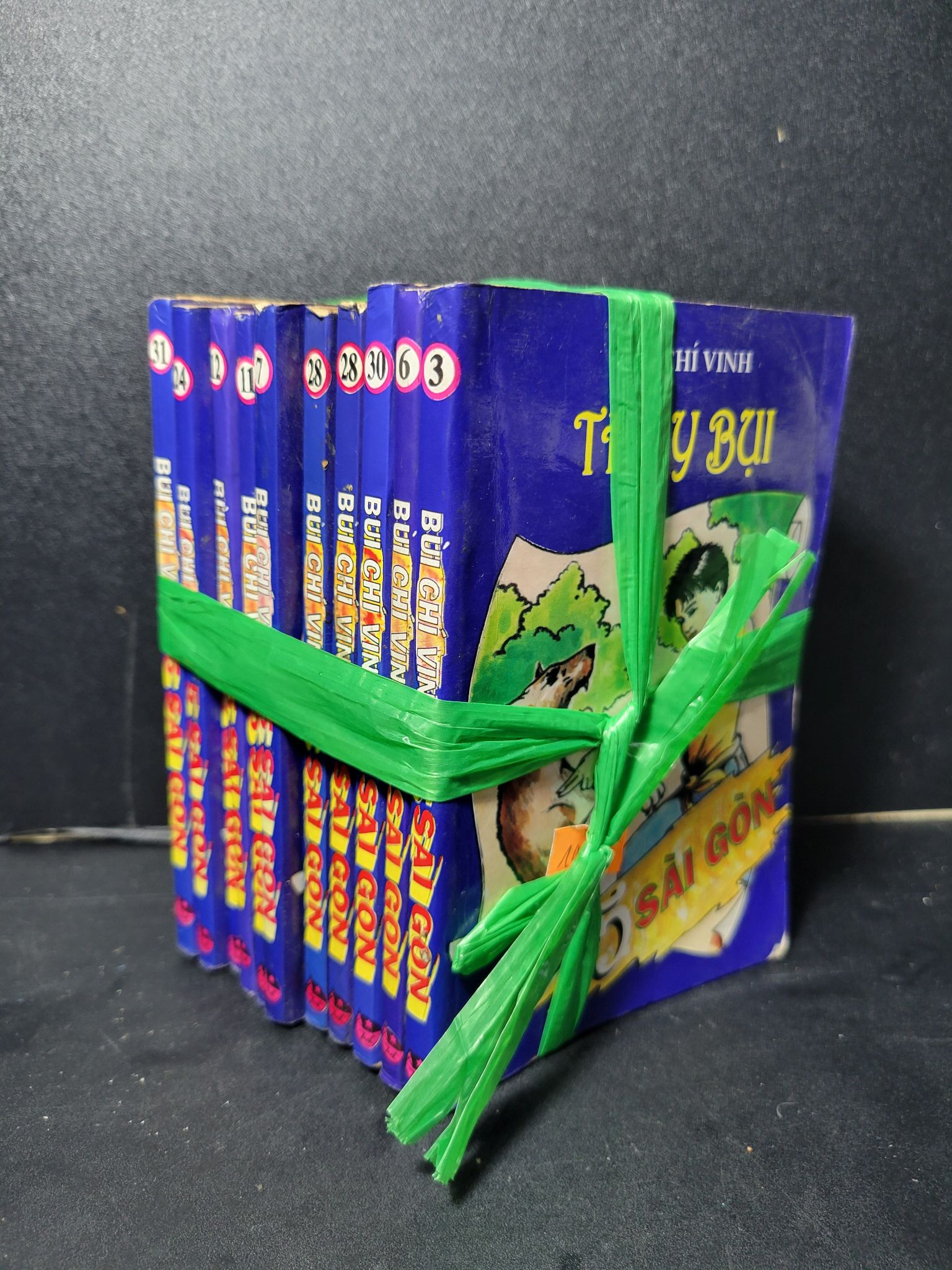 Combo 11 cuốn 5 Sài Gòn (tập 3,6,30,28,28,7,11,12,23,24,31) mới 80% bẩn bìa, ố vàng Bùi Chí Vinh HCM2205 VĂN HỌC