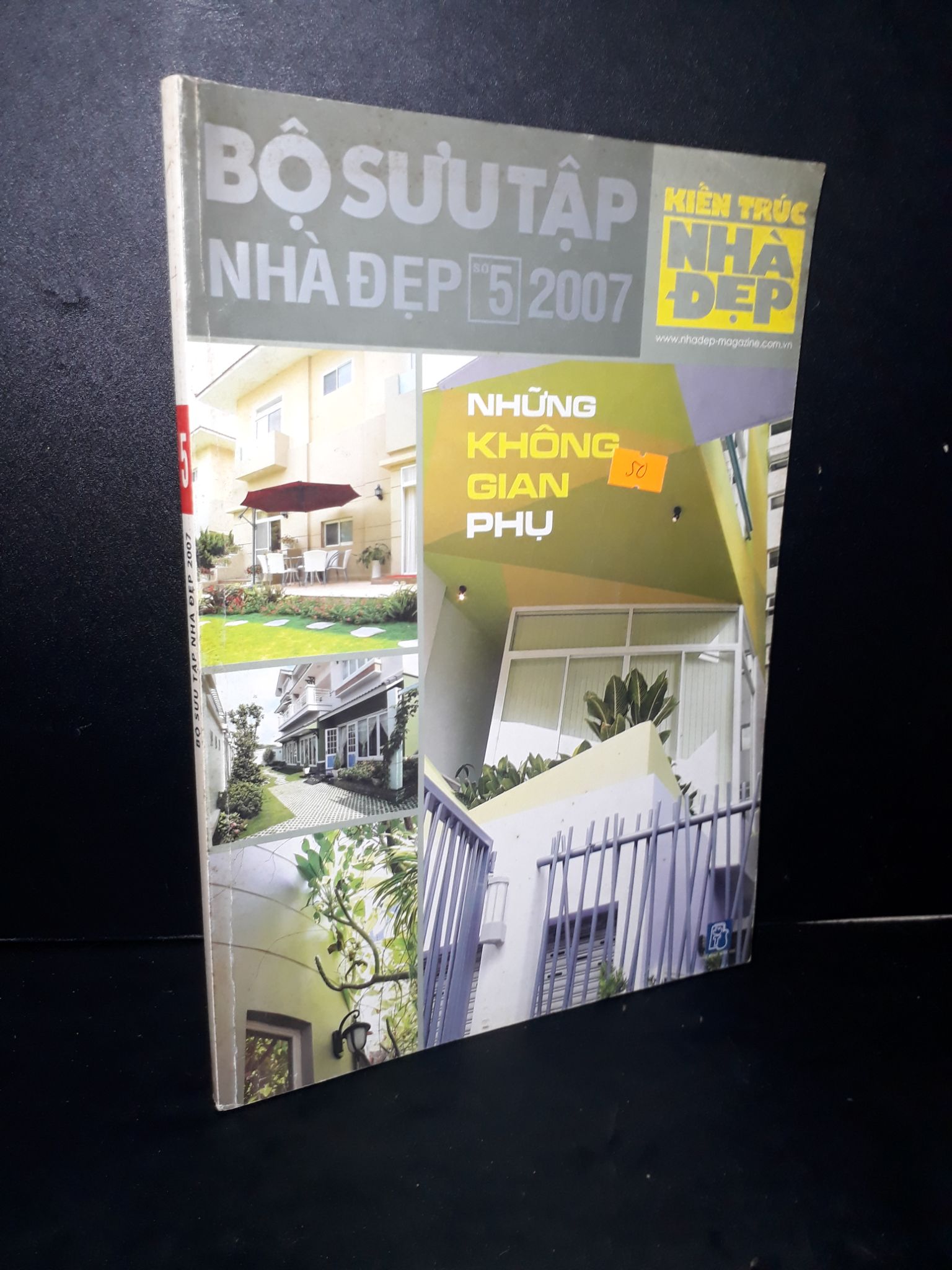 Bộ sưu tập nhà đẹp 2007 5 mới 80% bẩn bìa, ố nhẹ 2007 HCM2205 TẠP CHÍ, THIẾT KẾ, THỜI TRANG