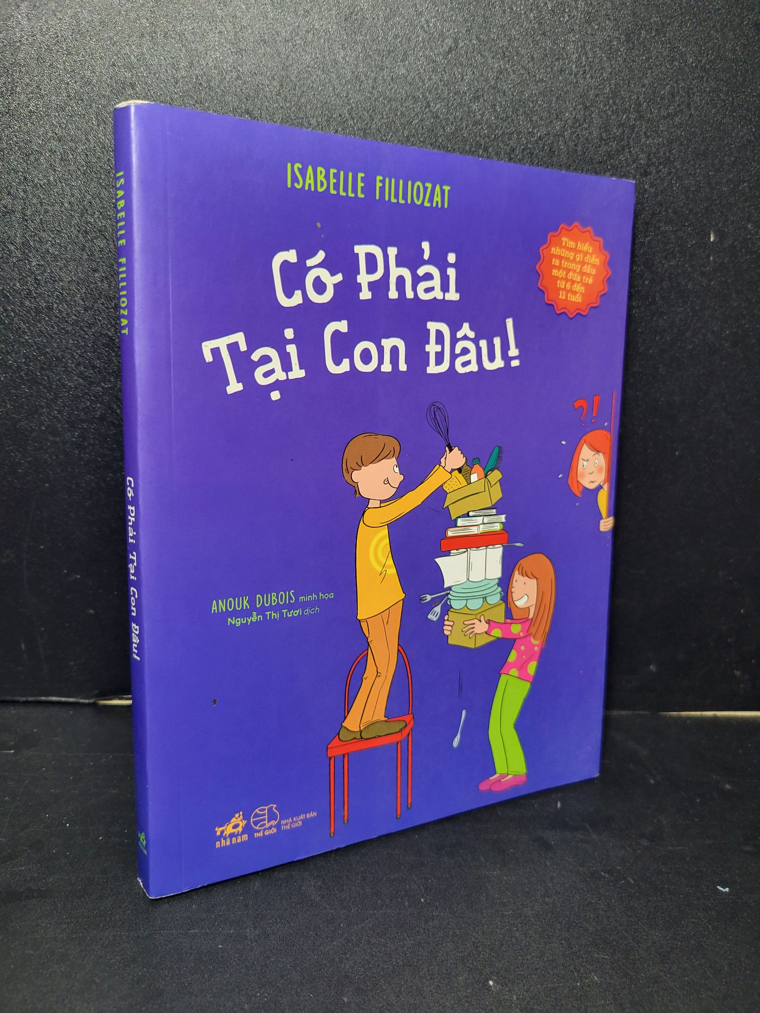 Có phải tại con đâu mới 90% bẩn nhẹ 2018 Isabelle Filliozat - Anouk Dubois HCM2205 KỸ NĂNG