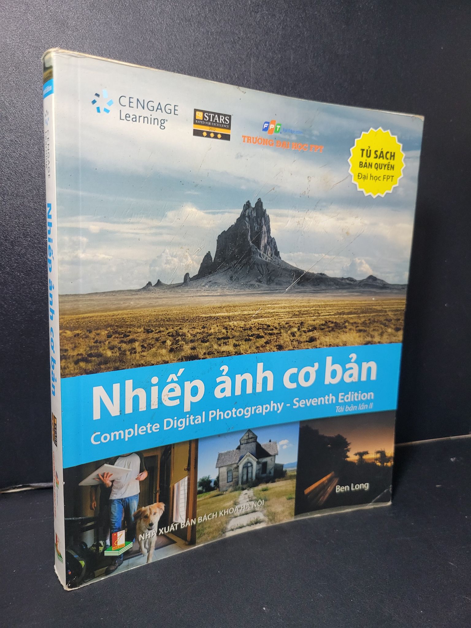 Nhiếp ảnh cơ bản mới 80% bẩn bìa, tróc gáy, tróc bìa 2018 Ben Long HCM2205 GIÁO TRÌNH, CHUYÊN MÔN