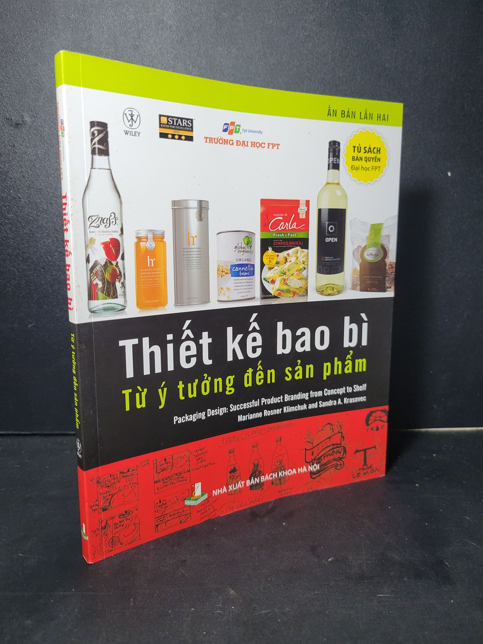 Thiết kế bao bì từ ý tưởng đến sản phẩm mới 90% bẩn bìa, ố nhẹ 2015 Marianne - Sandra HCM2205 GIÁO TRÌNH, CHUYÊN MÔN