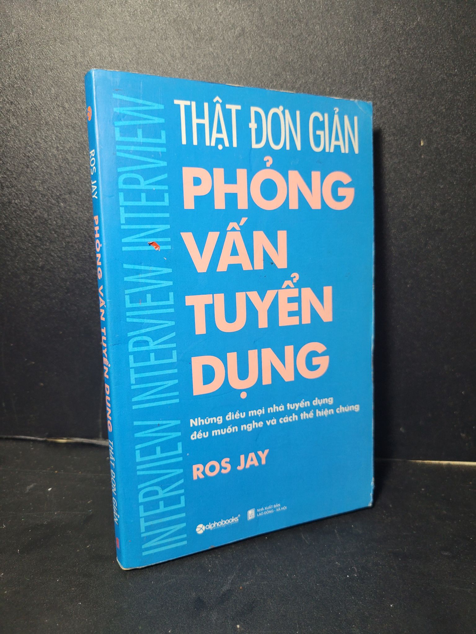 Phỏng vấn tuyển dụng thật đơn giản mới 80% bẩn bìa, ố, highlight 2009 Ros Jay HCM2205 KỸ NĂNG