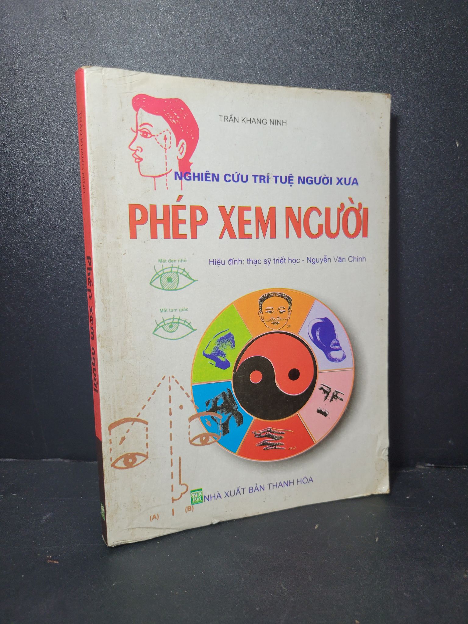 Phép xem người mới 80% bẩn bìa, ố nhẹ, có vệt nước 2008 Trần Khang Ninh HCM2205 TÂM LINH - TÔN GIÁO - THIỀN