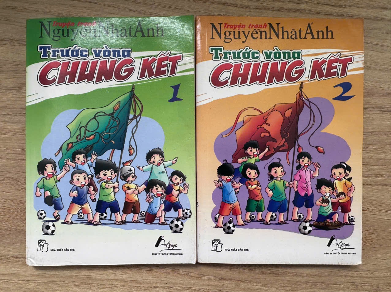 [Phiên Chợ Sách Cũ] Trước Vòng Chung Kết (Bộ 2 Tập) - Truyện tranh Nguyễn Nhật Ánh 2805 SBM