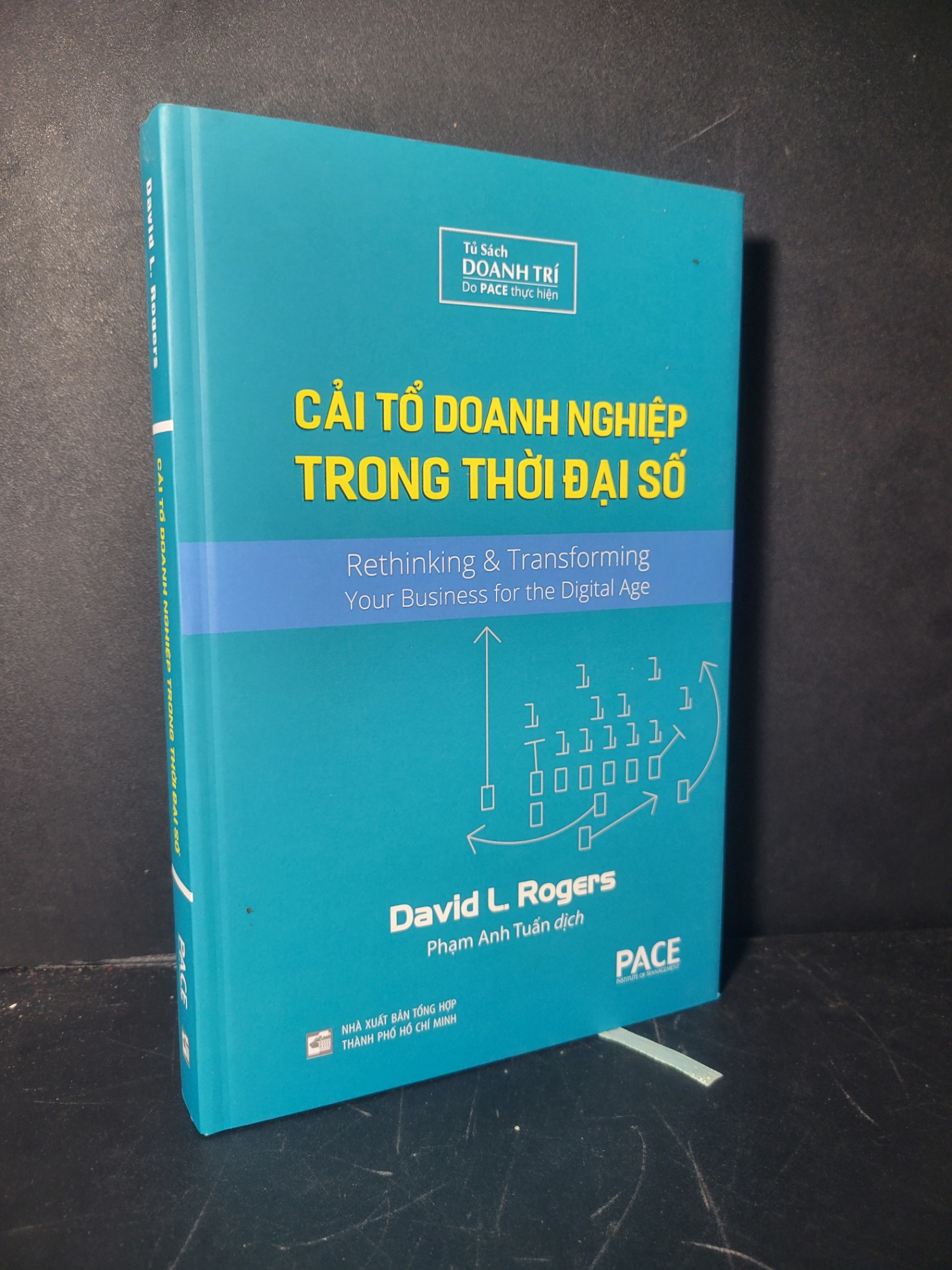 Cải tổ doanh nghiệp trong thời đại số (bìa cứng) 2018 mới 90% bẩn bìa David L. Rogers HCM0906 MARKETING KINH DOANH
