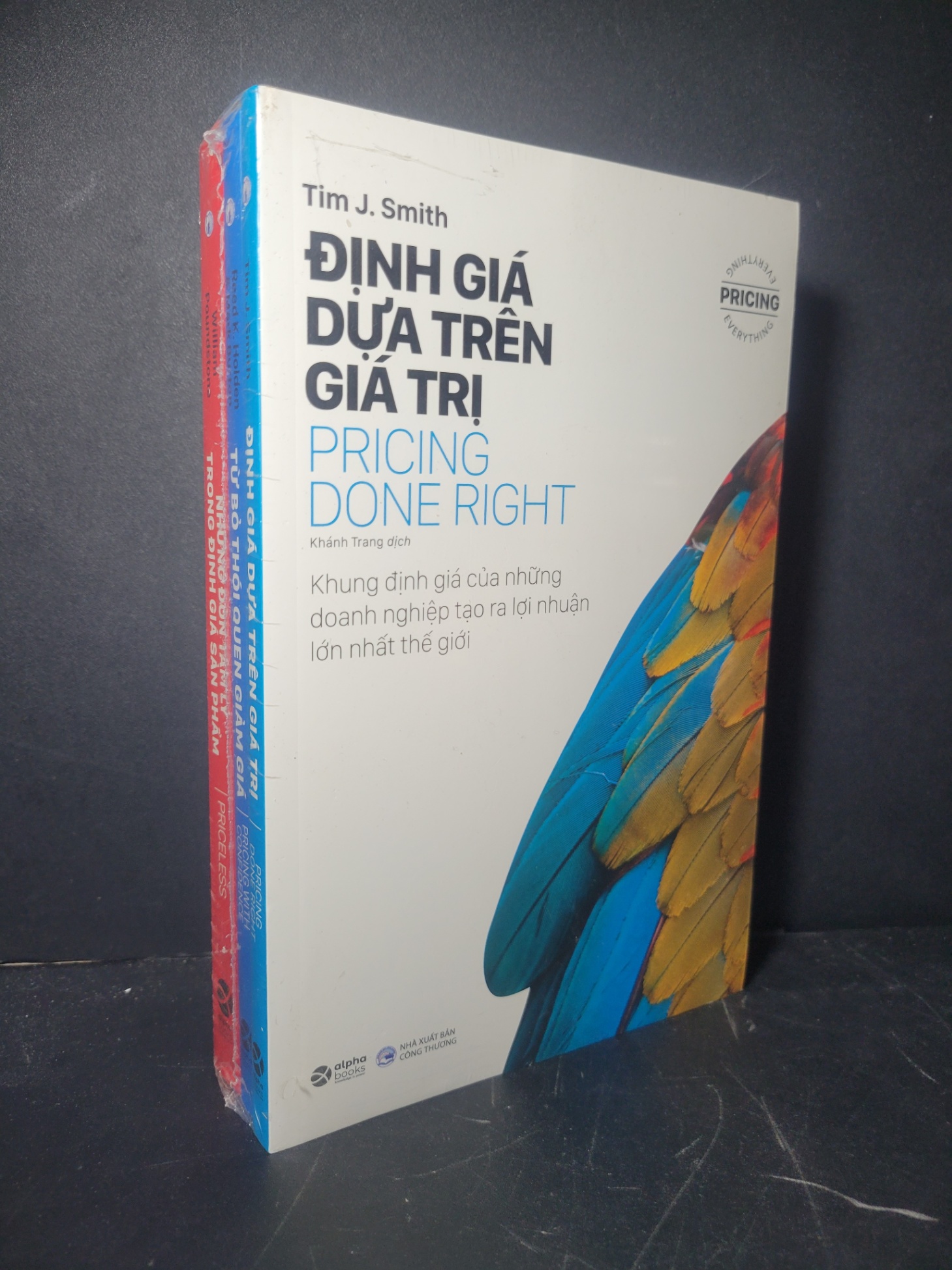 Bộ 3 cuốn Định giá dựa trên giá trị - Từ bỏ thói quen giảm giá - Những đòn tâm lý trong định giá sản phẩm mới 100% Nhiều tác giả HCM0906 MARKETING KINH DOANH