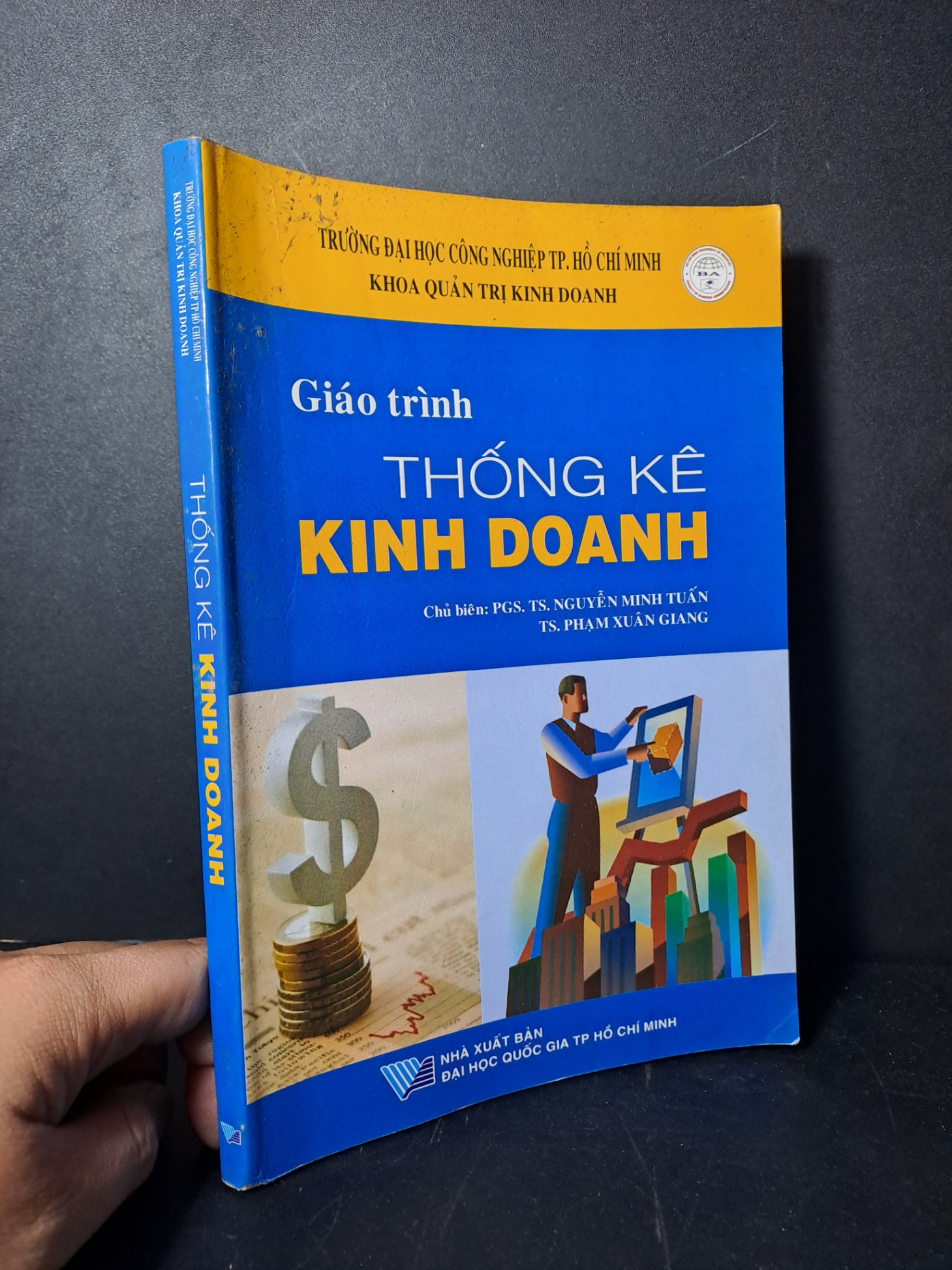 Giáo trình thống kê kinh doanh mới 80% ố nhẹ  Nguyễn Minh Tuấn  HCM0906 GIÁO TRÌNH, CHUYÊN MÔN