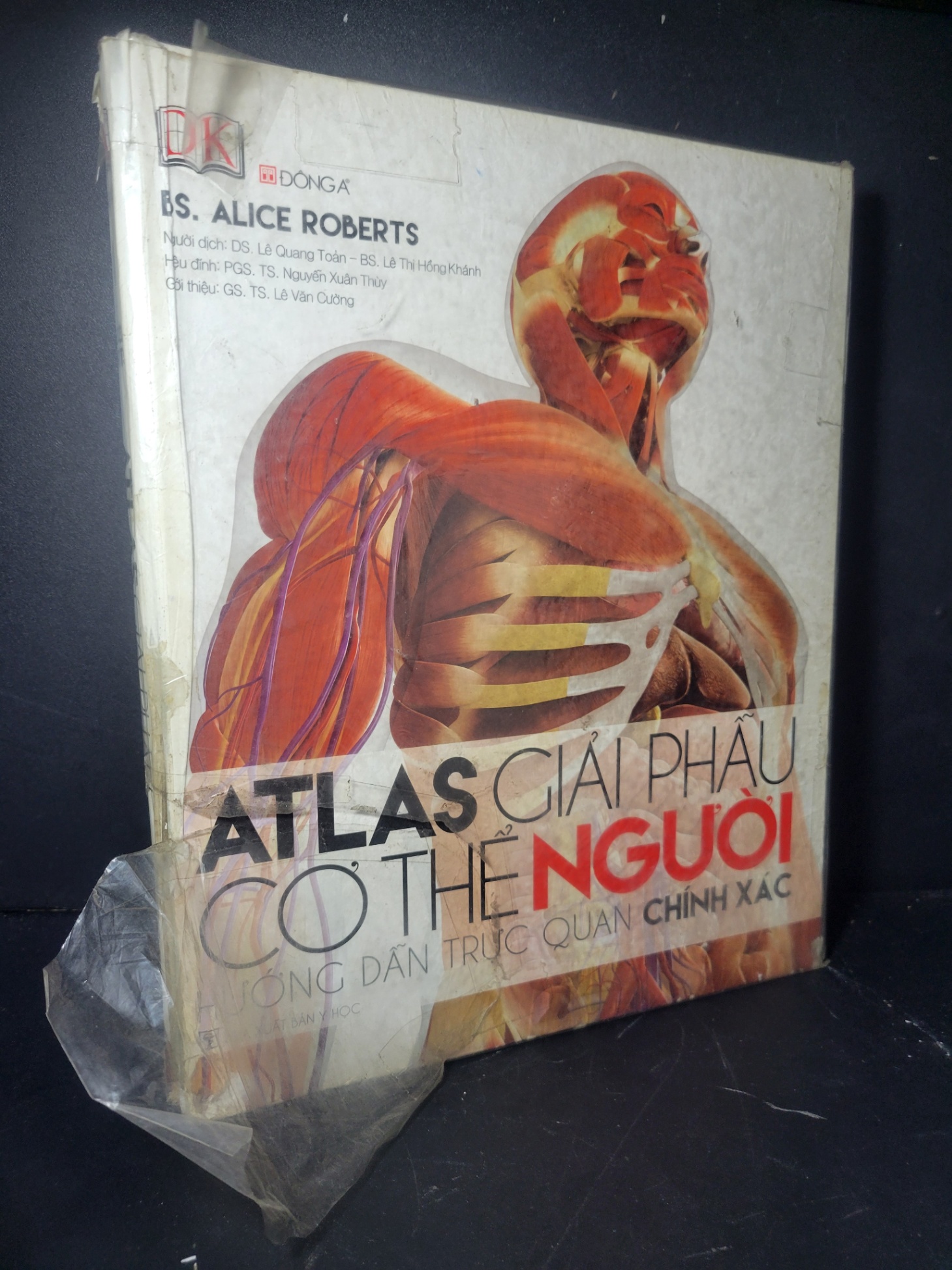 Atlas giải phẫu cơ thể người (bìa cứng) 2015 mới 60% bẩn bìa, ố, bung gáy Alice Roberts  HCM0906 SỨC KHỎE - THỂ THAO