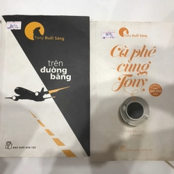 Combo Sách Cà Phê Cùng Tony + Trên Đường Băng (Bộ 2 Cuốn) Tony Buổi Sáng TKB2606 KỸ NĂNG