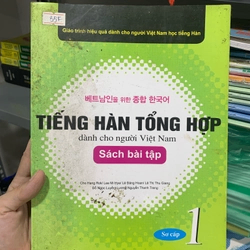 Tiếng Hàn Quốc dành cho người Việt Nam - Sách bài tập TKB0507 HỌC NGOẠI NGỮ