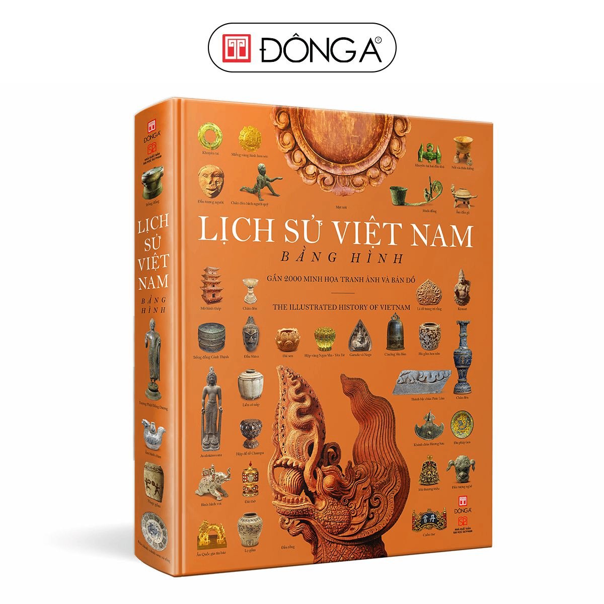 Lịch sử Việt Nam bằng hình (bìa cứng) - Đông A, Sách Lịch sử