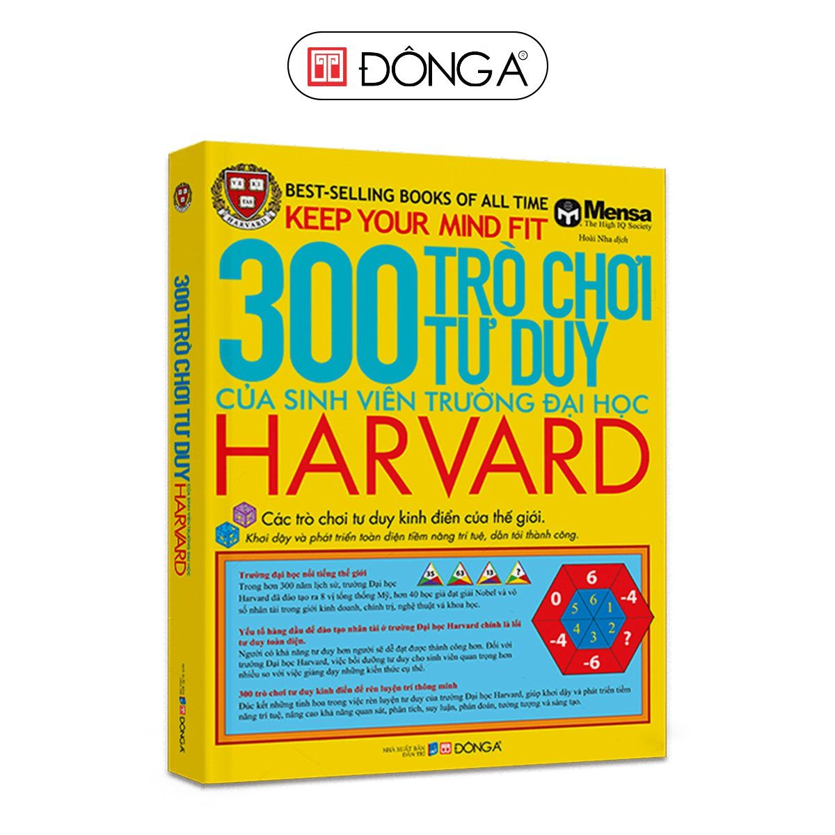 300 trò chơi tư duy của sinh viên trường ĐH Harvard - 160 - Đông A, Sách thiếu nhi