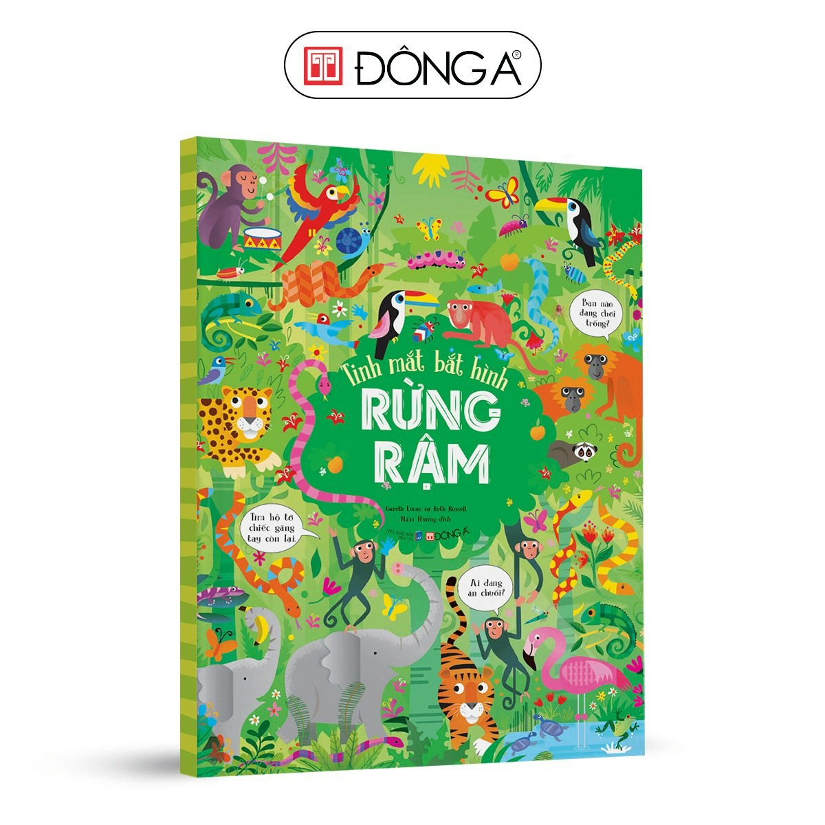 Tinh mắt bắt hình: Rừng rậm - 60 - Đông A, Sách thiếu nhi