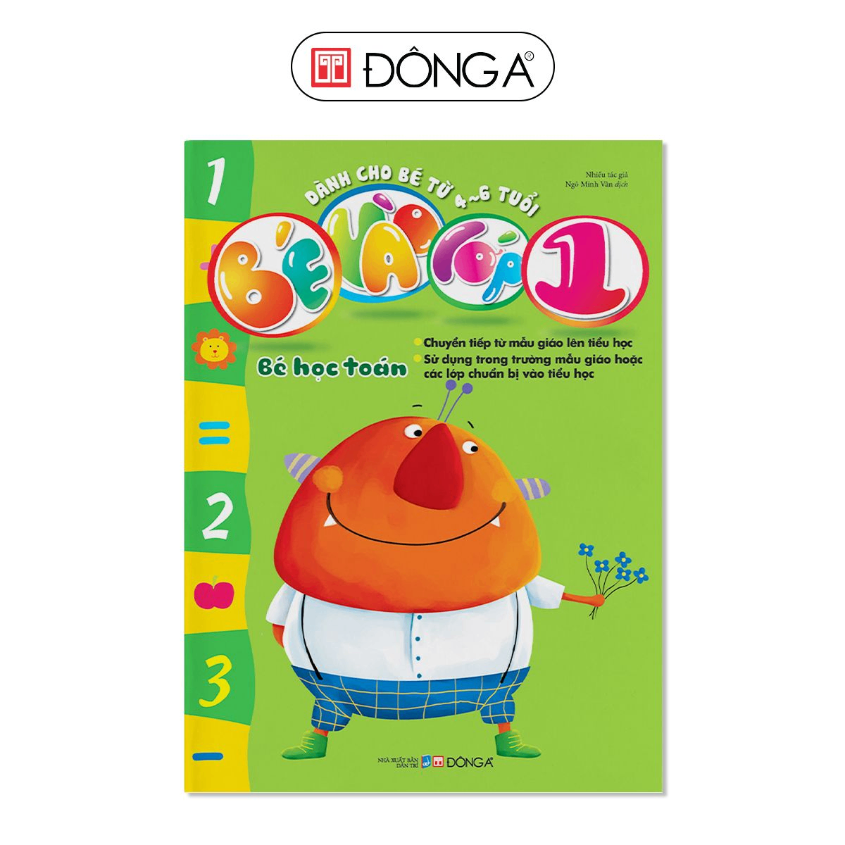 Bé vào lớp 1 - Bé học toán - 30 - Đông A, Sách thiếu nhi