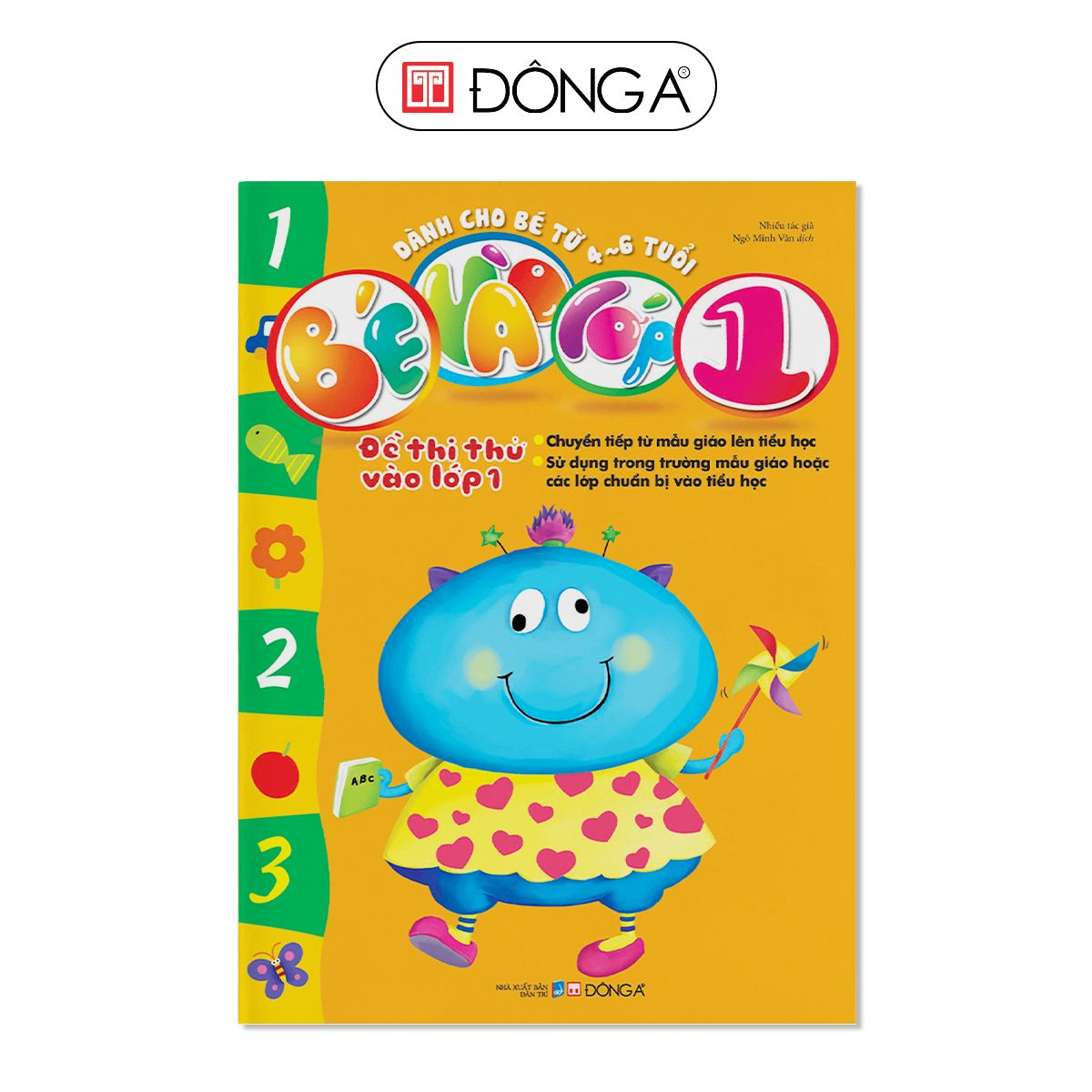 Bé vào lớp 1 - Đề thi thử vào lớp 1 - 30 - Đông A, Sách thiếu nhi
