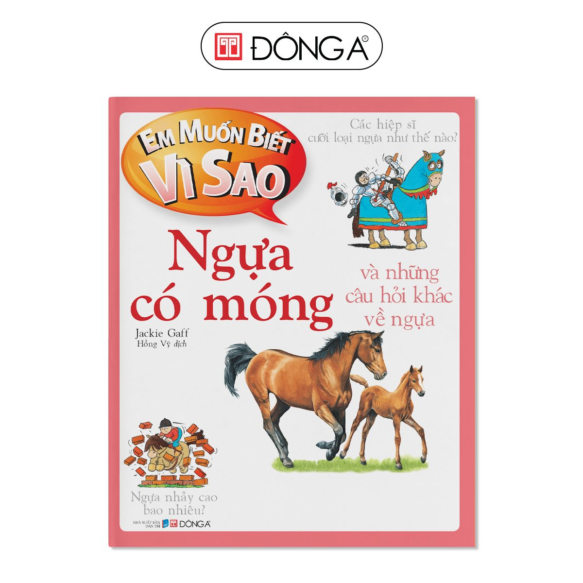 EMBVS - Ngựa có móng - Đông A, Sách thiếu nhi