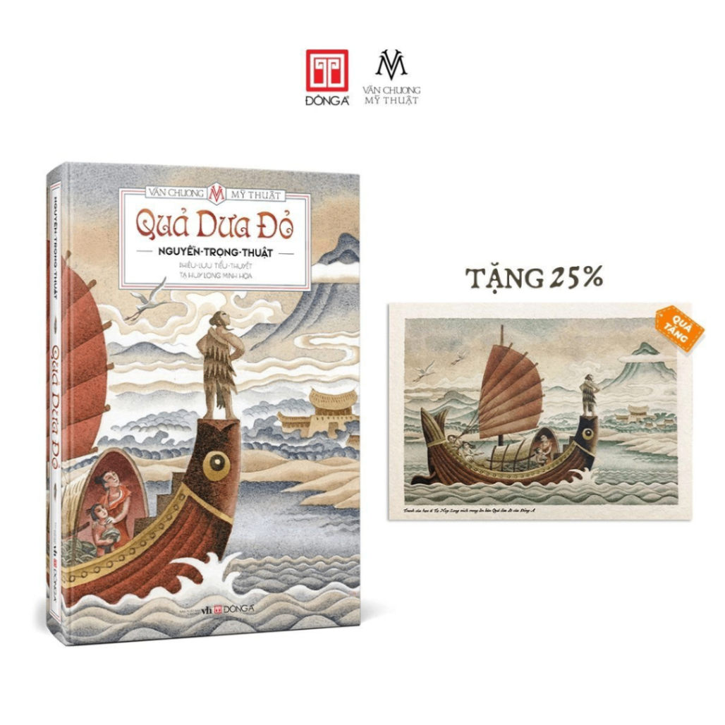 Quả dưa đỏ - Bản bìa cứng - Đông A, Văn học Việt Nam
