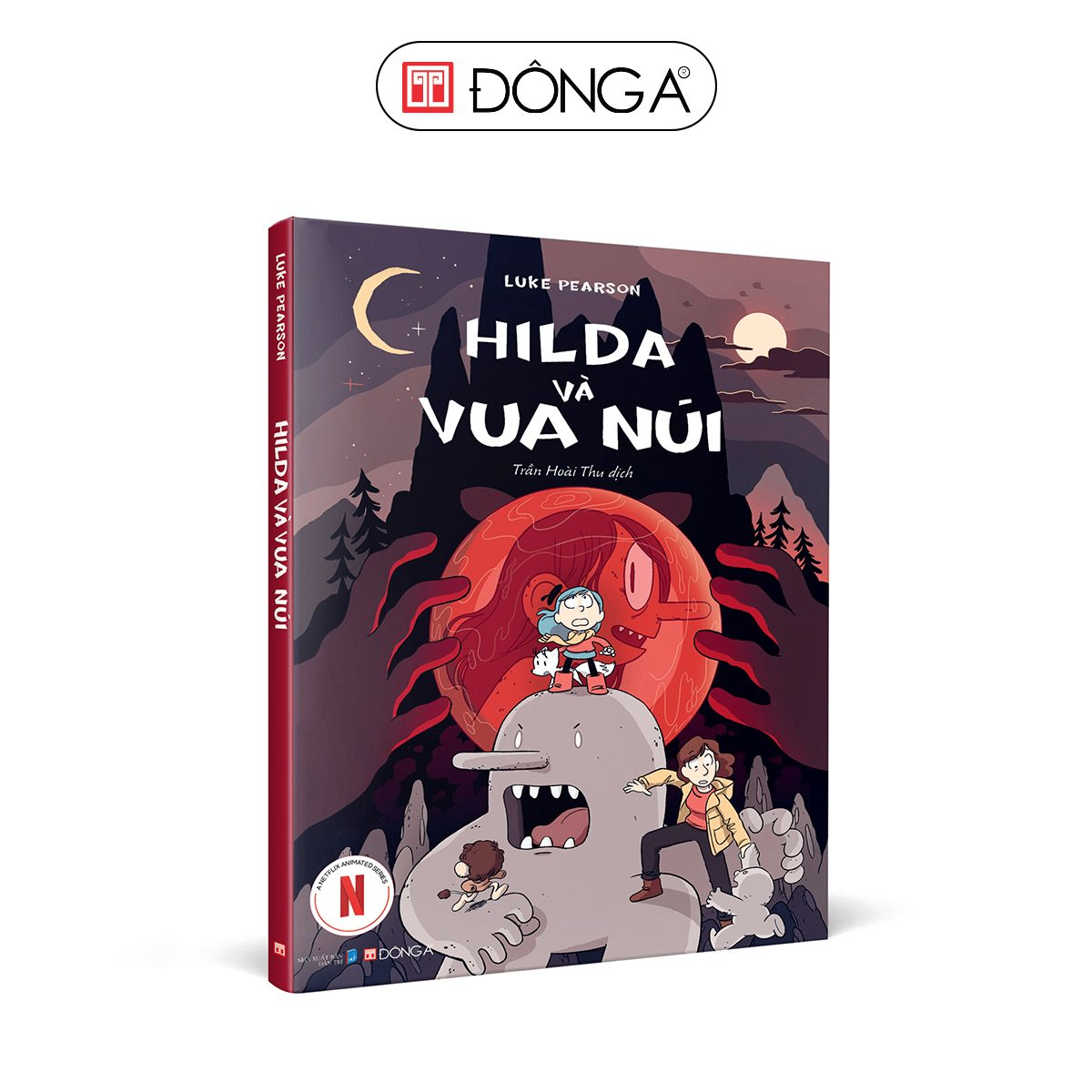 Hilda và vua núi - Đông A, Sách thiếu nhi