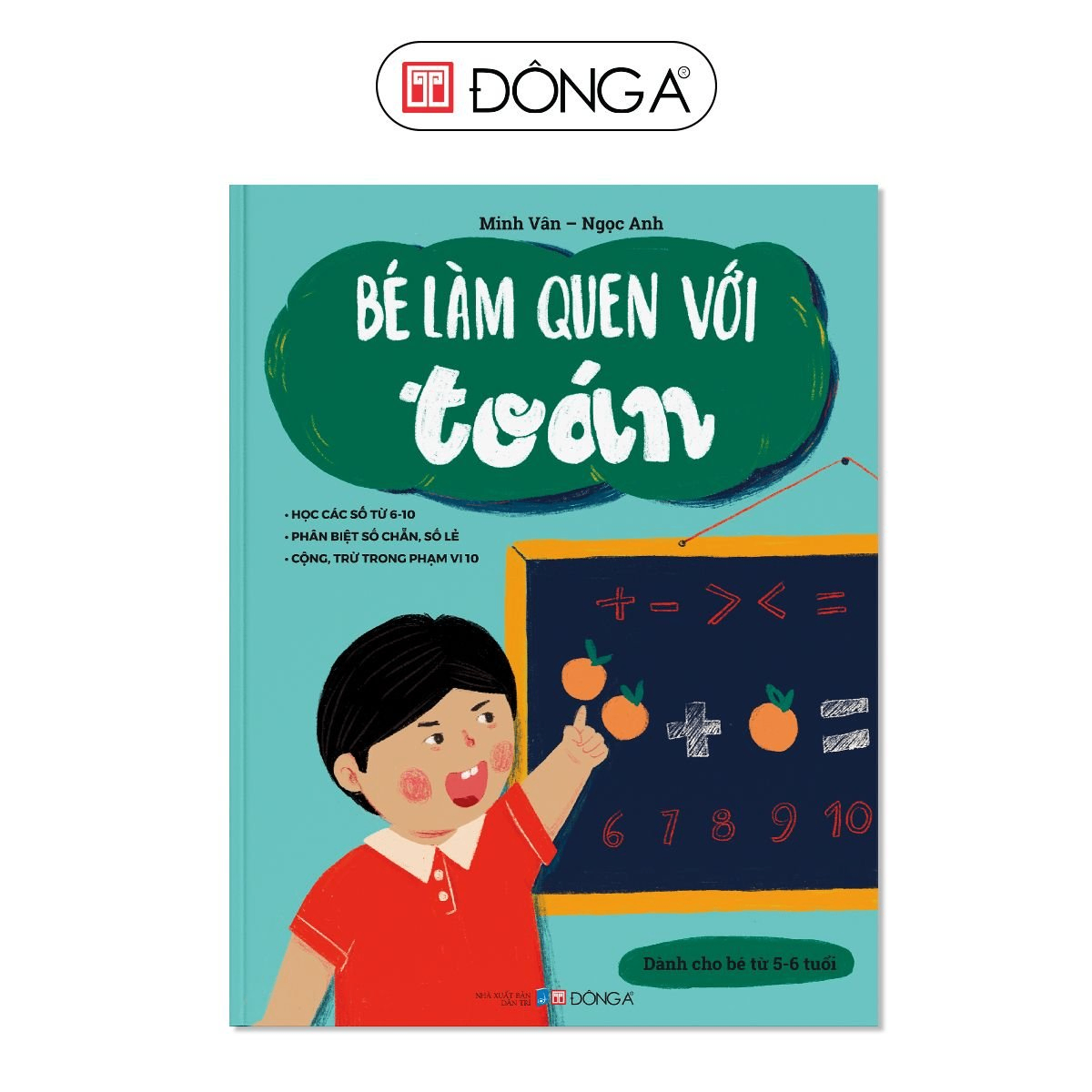 Bé làm quen với Toán 5-6 tuổi - 35 - Đông A, Sách thiếu nhi