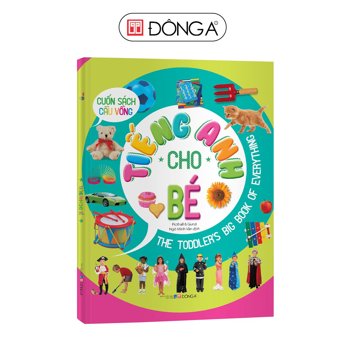 Tiếng Anh cho bé - Cuốn sách cầu vồng - 150 - Đông A, Sách thiếu nhi