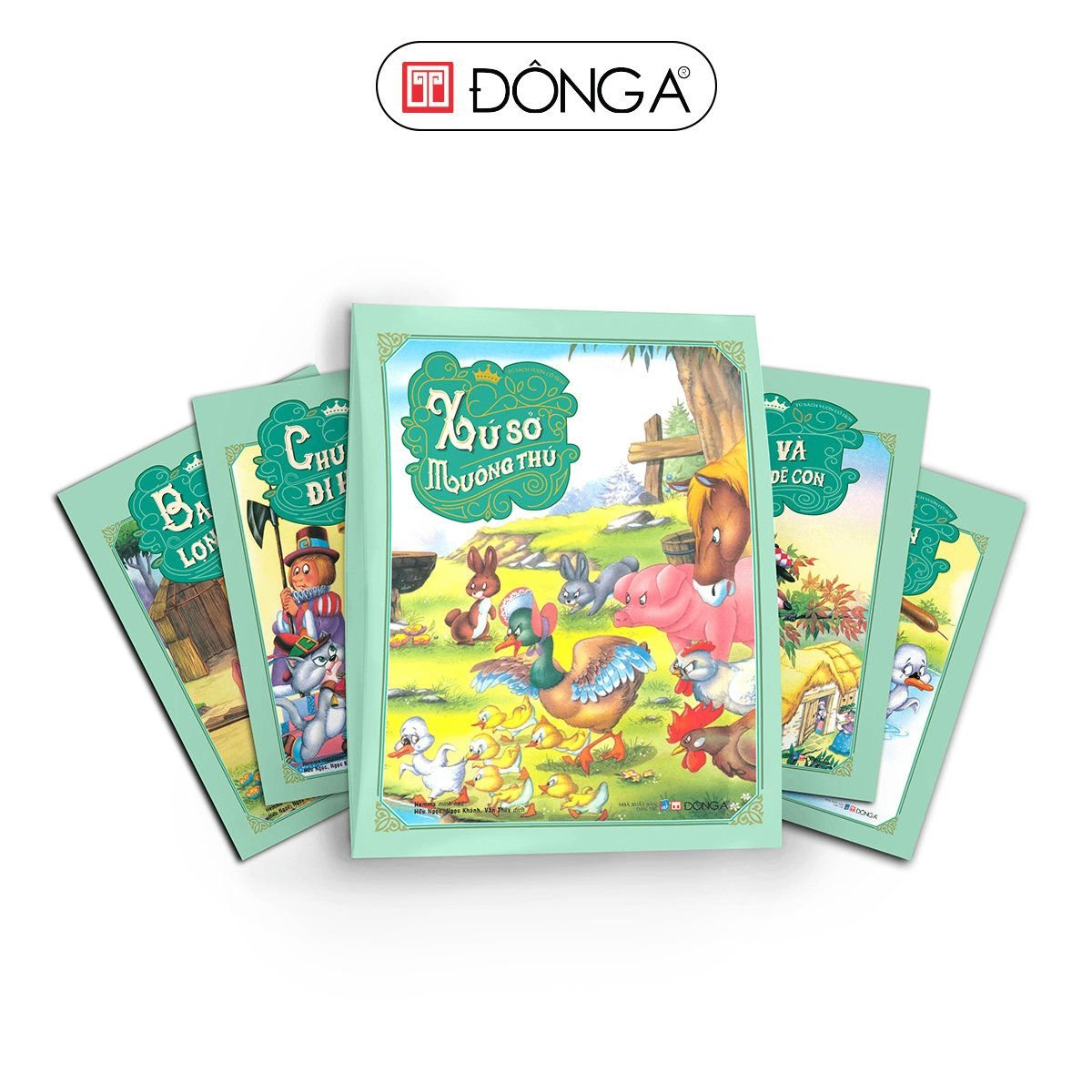 Bộ sách Xứ sở muôn thú (4 tập) - Đông A, Bộ có túi