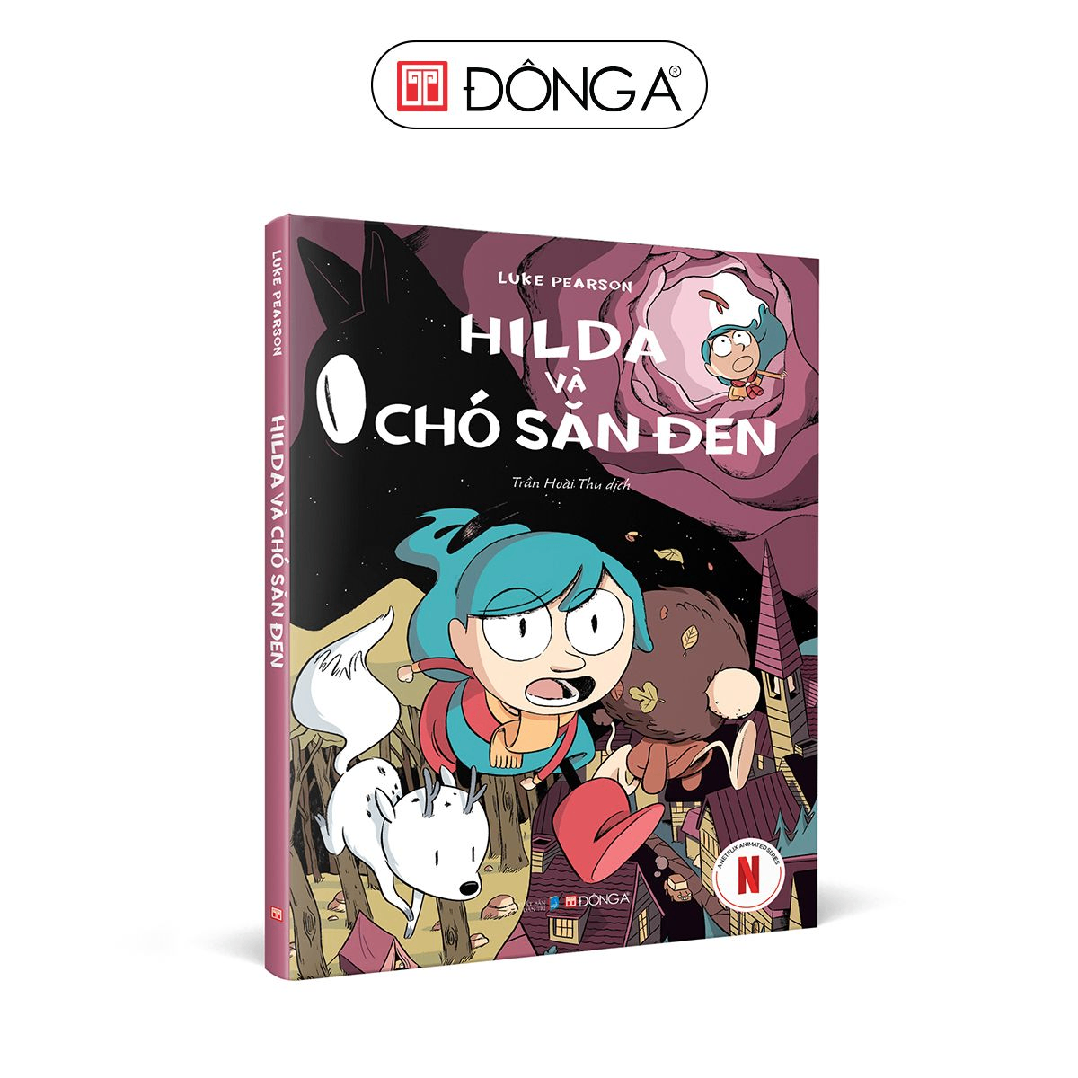 Hilda và chó săn đen - Đông A, Sách thiếu nhi