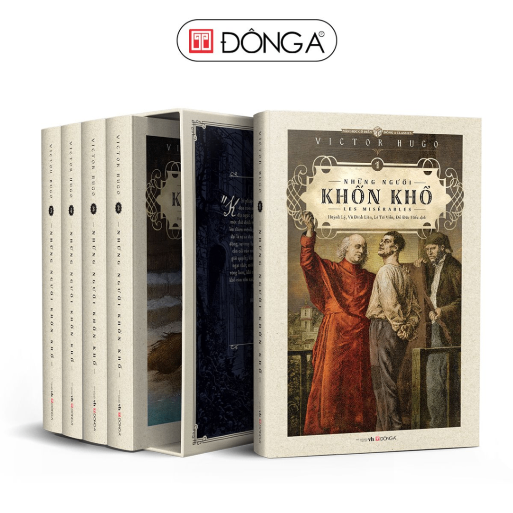 Những người khốn khổ (5 tập) - 650 - Đông A, Văn học nước ngoài