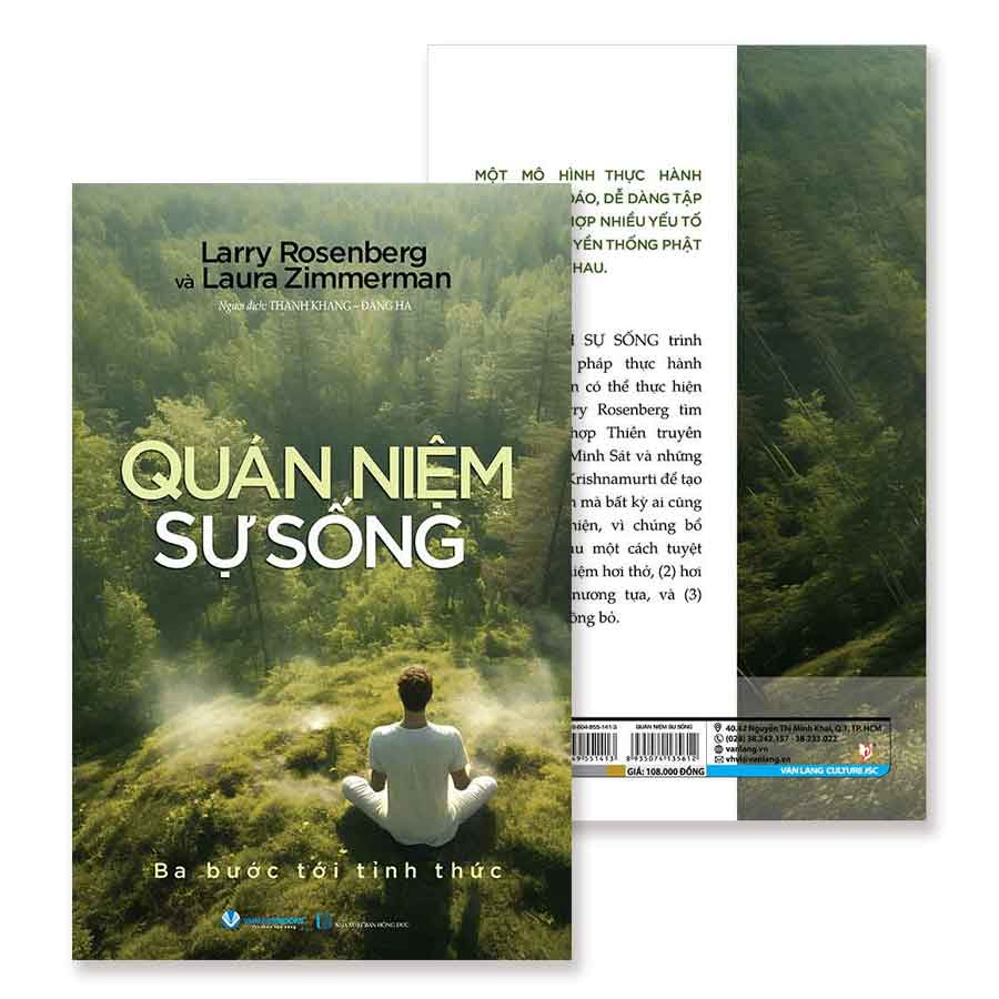 Quán niệm sự sống - Larry Rosenberg - 11/10/2024 (XB) - Văn lang, Phật giáo