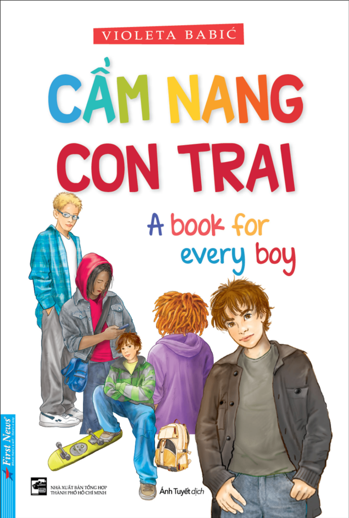 Cẩm Nang Con Trai - Violeta Babic - 2023 - First News, tâm lý giới tính