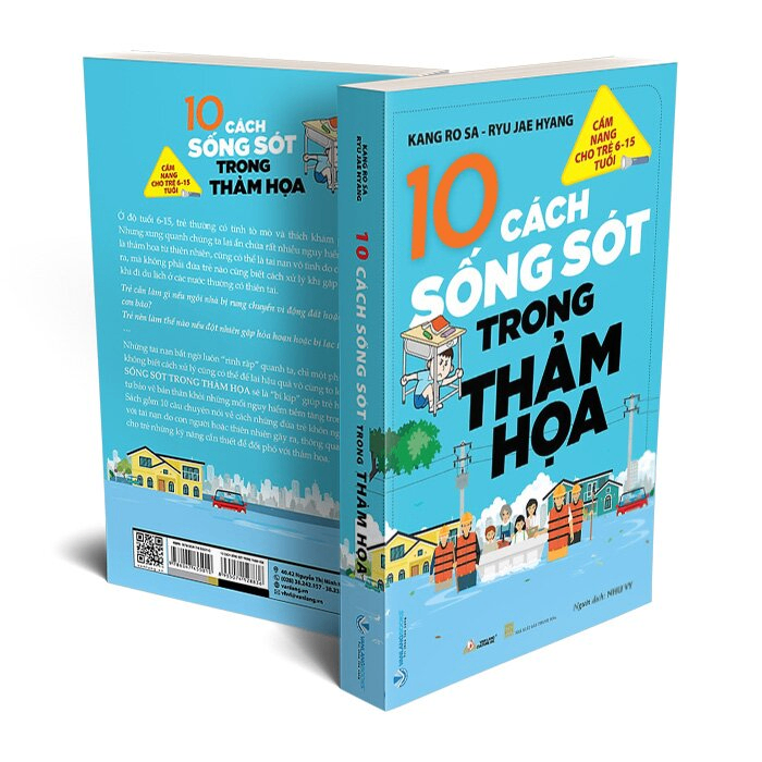 10 Cách sống sót trong thảm họa - Kang Ro Sa - 09/06/2022 (XB) - Văn lang, Văn học thiếu nhi