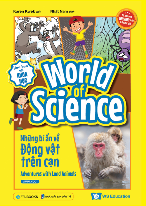 World of Science (Set 2) - Những bí ẩn về Động vật trên cạn - Karen Kwek - 2024 - Zenbooks