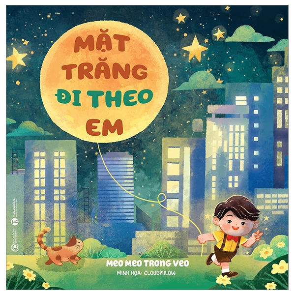 Mặt trăng đi theo em - Meo meo trong veo - 2024 - Tủ ong mật, Thiếu nhi