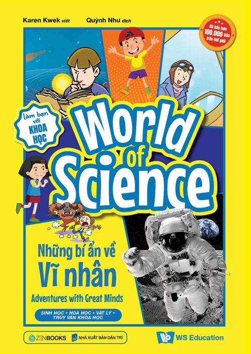 World of Science (Set 2) - Những bí ẩn về Vĩ nhân - Karen Kwek - 2024 - Zenbooks