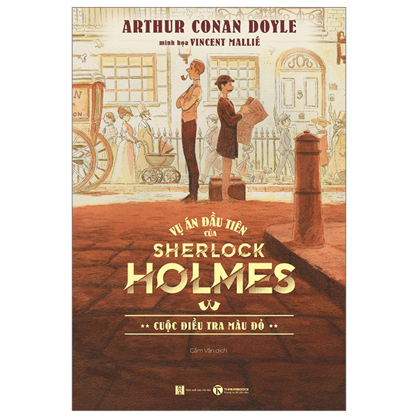 Vụ án đầu tiên của Sherlock Holmes: Cuộc điều tra màu đỏ - Arthur Conan Doyle - 2023 - Tủ ong mật, Thiếu nhi