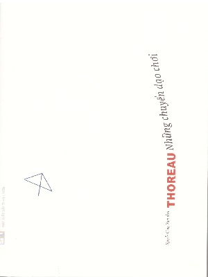Những chuyến dạo chơi - Thoreau - 2023 - Đông Tây