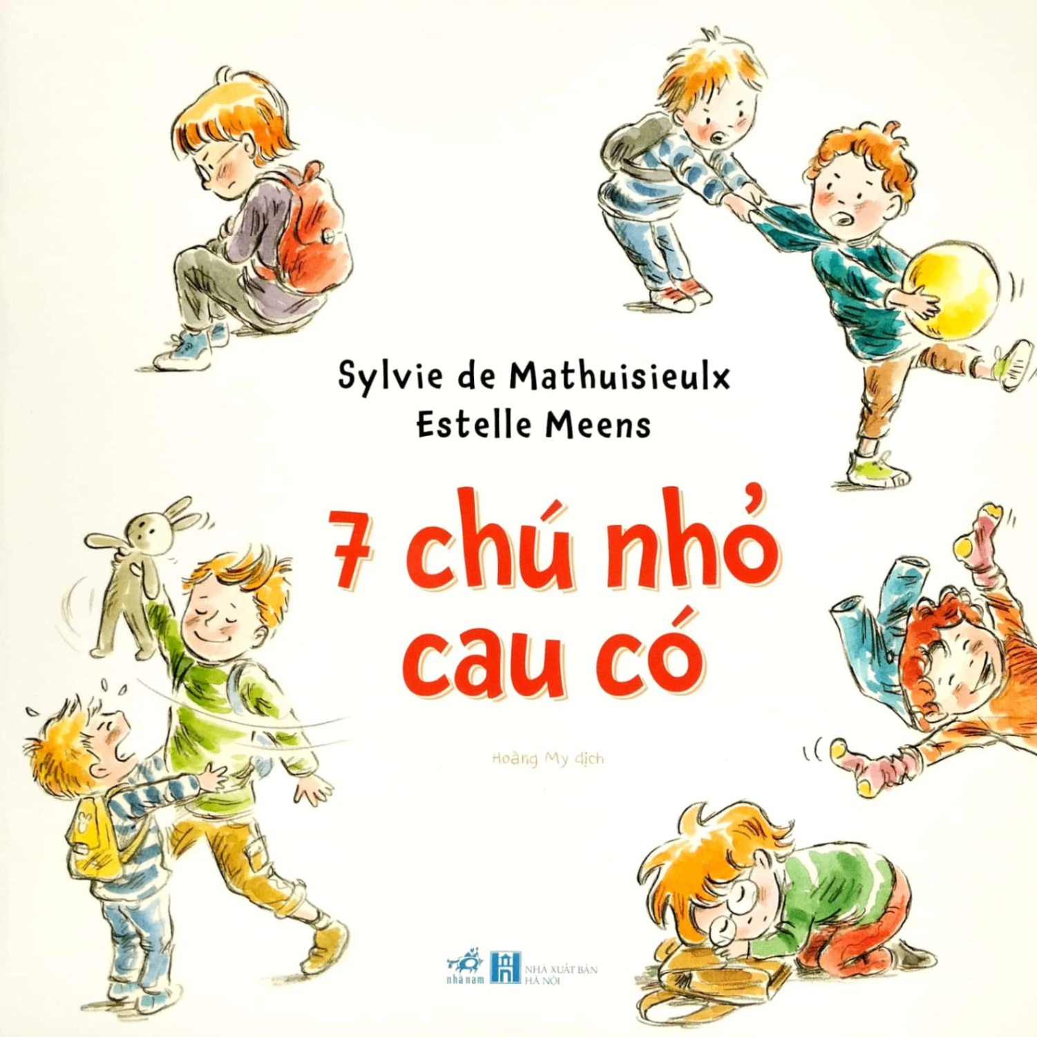 7 chú nhỏ cau có - Estelle Meens , Sylvie de Mathuisieulx - 2022 - Truyện tranh