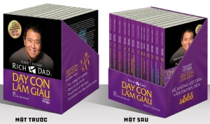 Dạy con làm giàu - hộp trọn bộ 13 cuốn - Quản trị kinh doanh, Marketing, NXB Trẻ