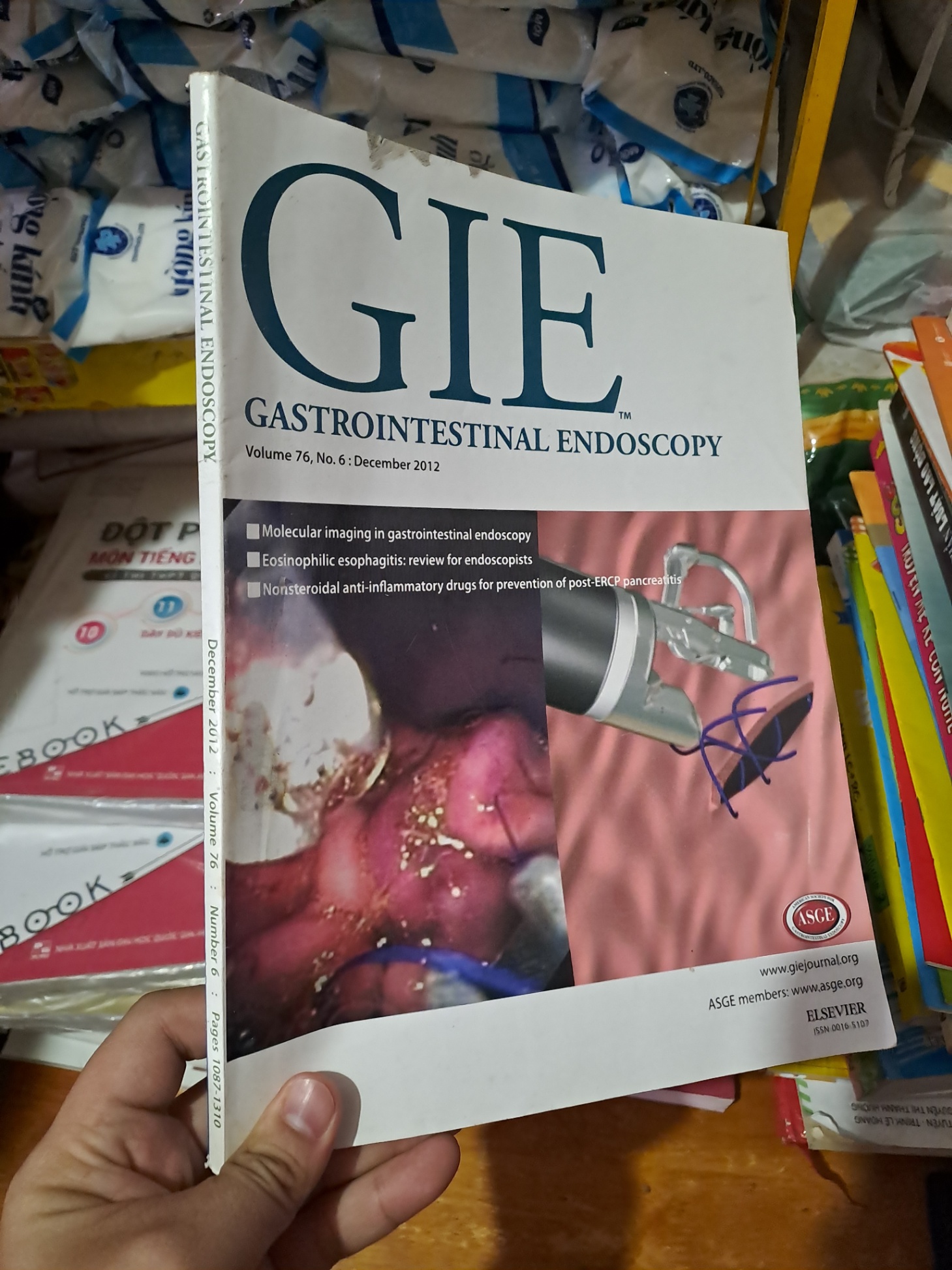 GIE Gastrointestinal Endoscopy volume 76 no 6 10/2012 HCM0808 TẠP CHÍ, THIẾT KẾ, THỜI TRANG
