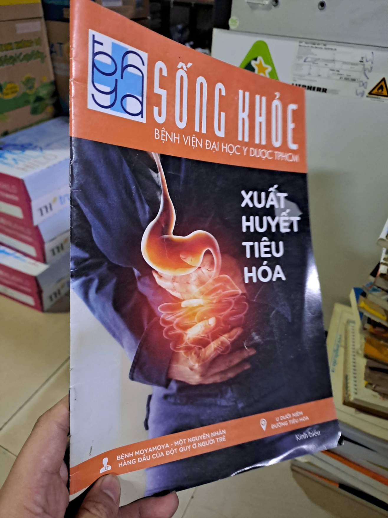 Sống khỏe bệnh viện đại học y dược TPHCm xuất huyết tiêu hóa mới 90% HCM0808 TẠP CHÍ, THIẾT KẾ, THỜI TRANG