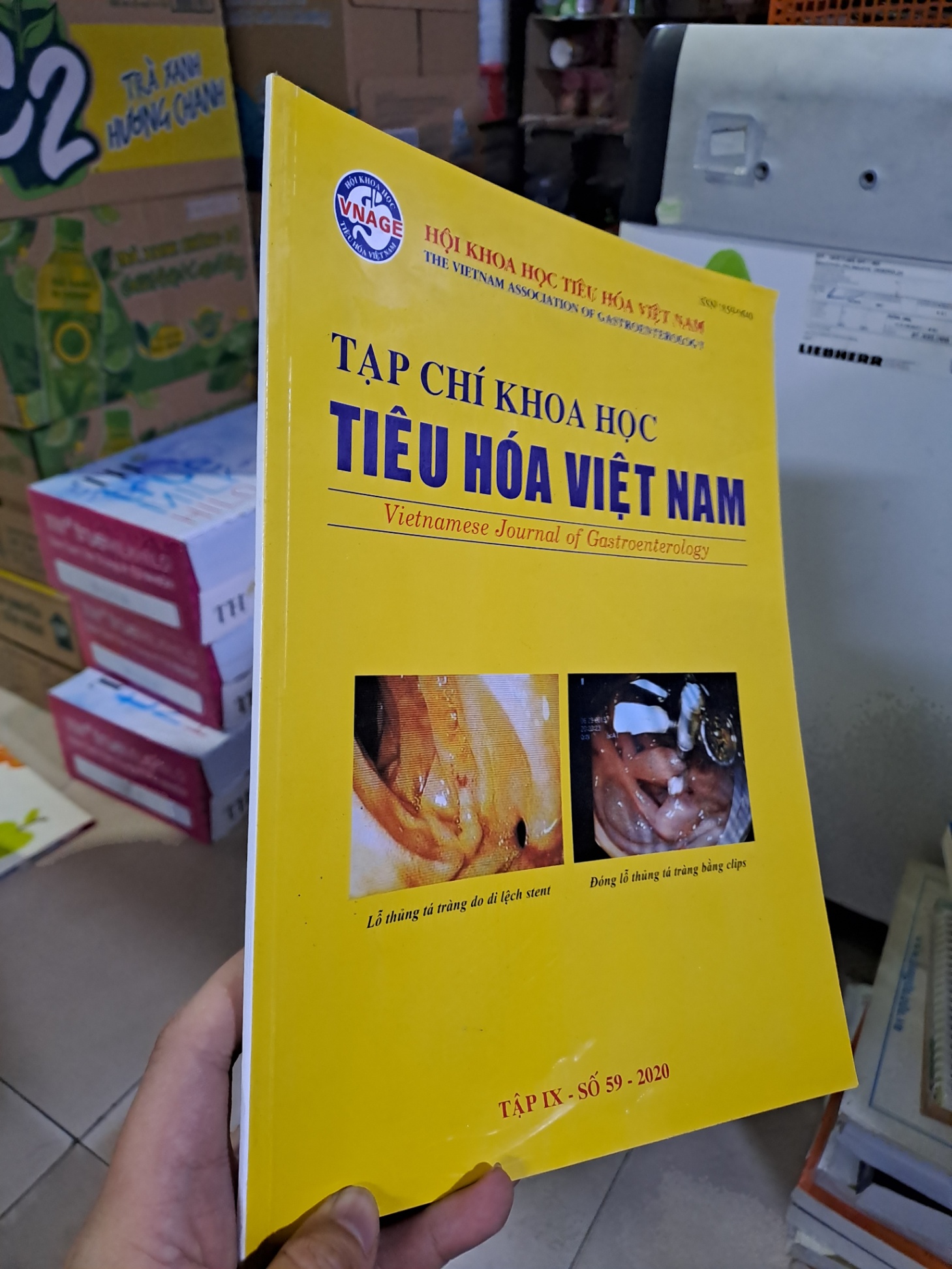 Tạp chí khoa học tiêu hóa việt nam Tập IX số 59 mới 90% 2020 HCM0808 TẠP CHÍ, THIẾT KẾ, THỜI TRANG