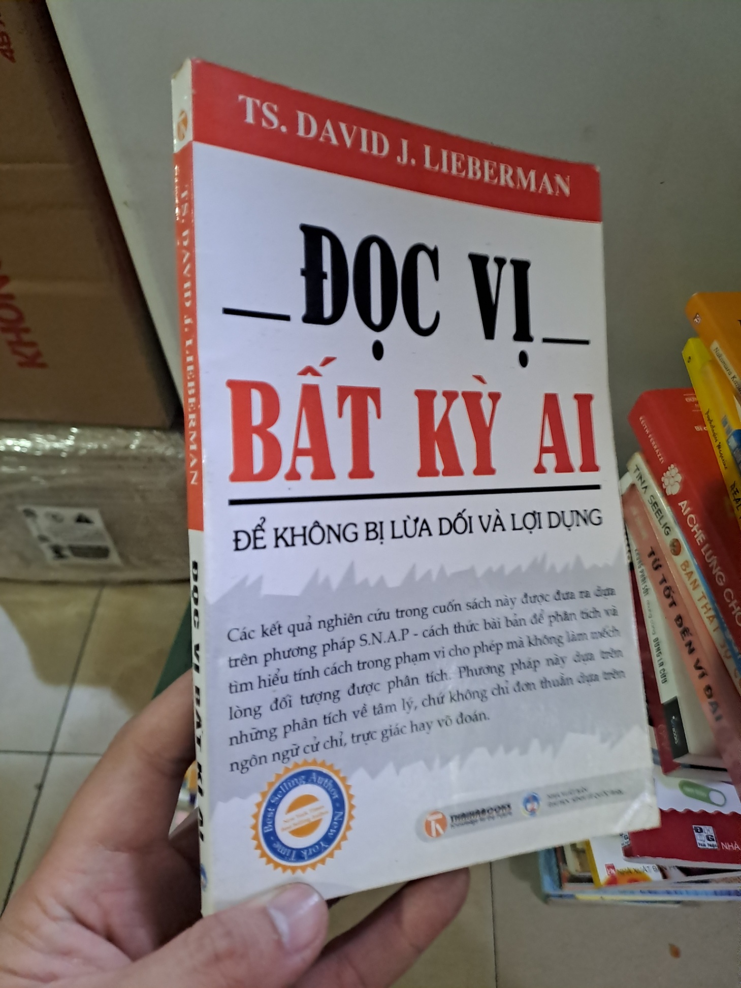 Đọc vị bất kỳ ai mới 80% ố vàng Sách Fake HCM2308 KỸ NĂNG