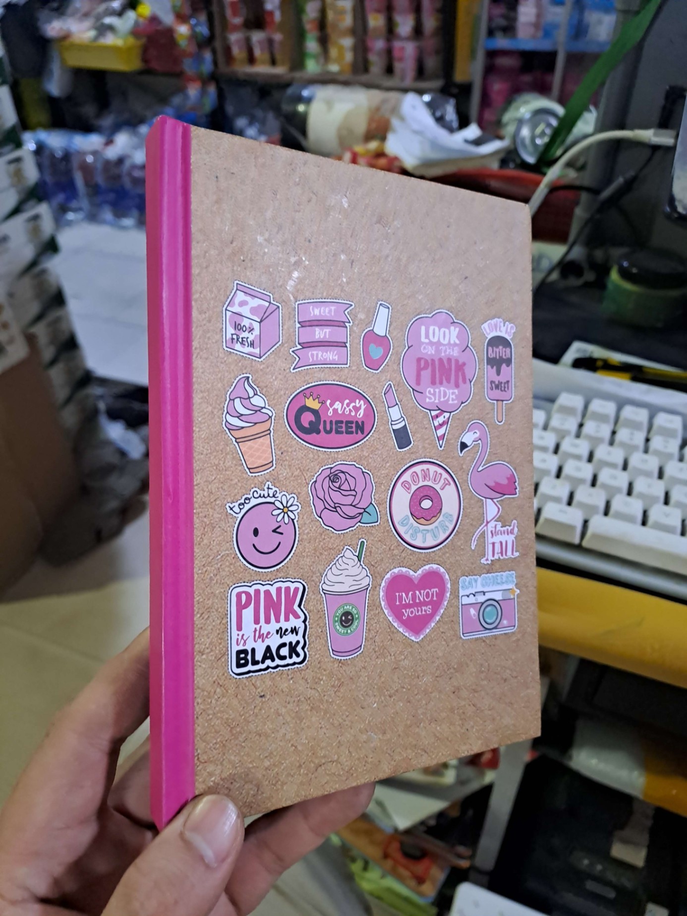 Sổ tay Sticker cute HCM0109 Văn phòng phẩm