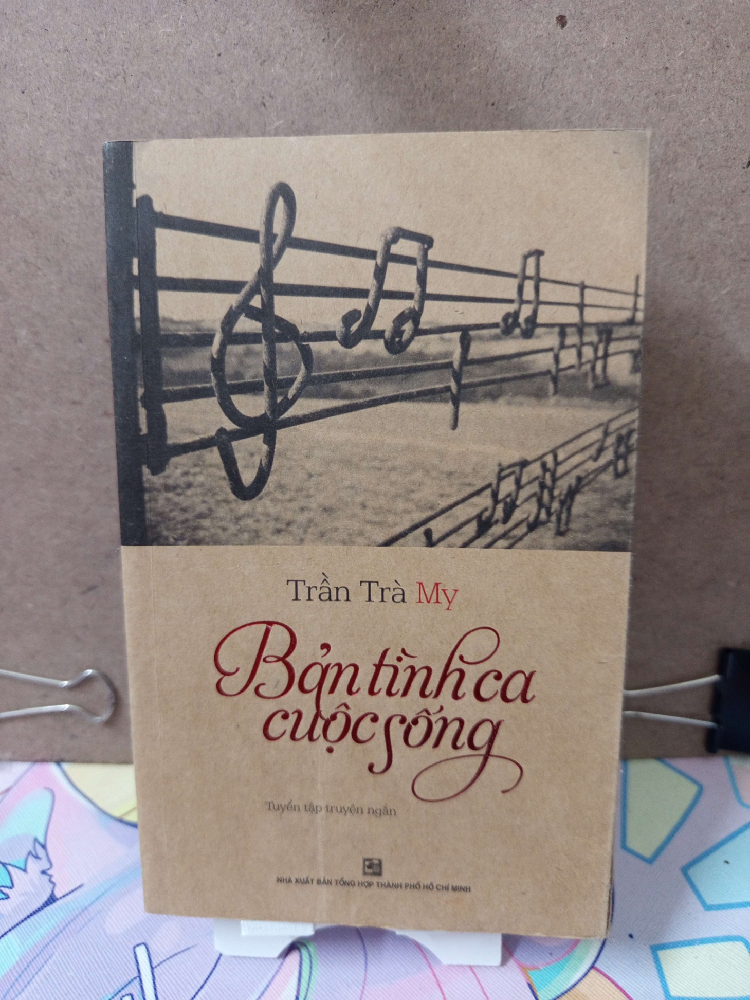 Bản Tình Ca Cuộc Sống - Trần Trà My - có chữ ký tác giả VĂN HỌC RUBO2809