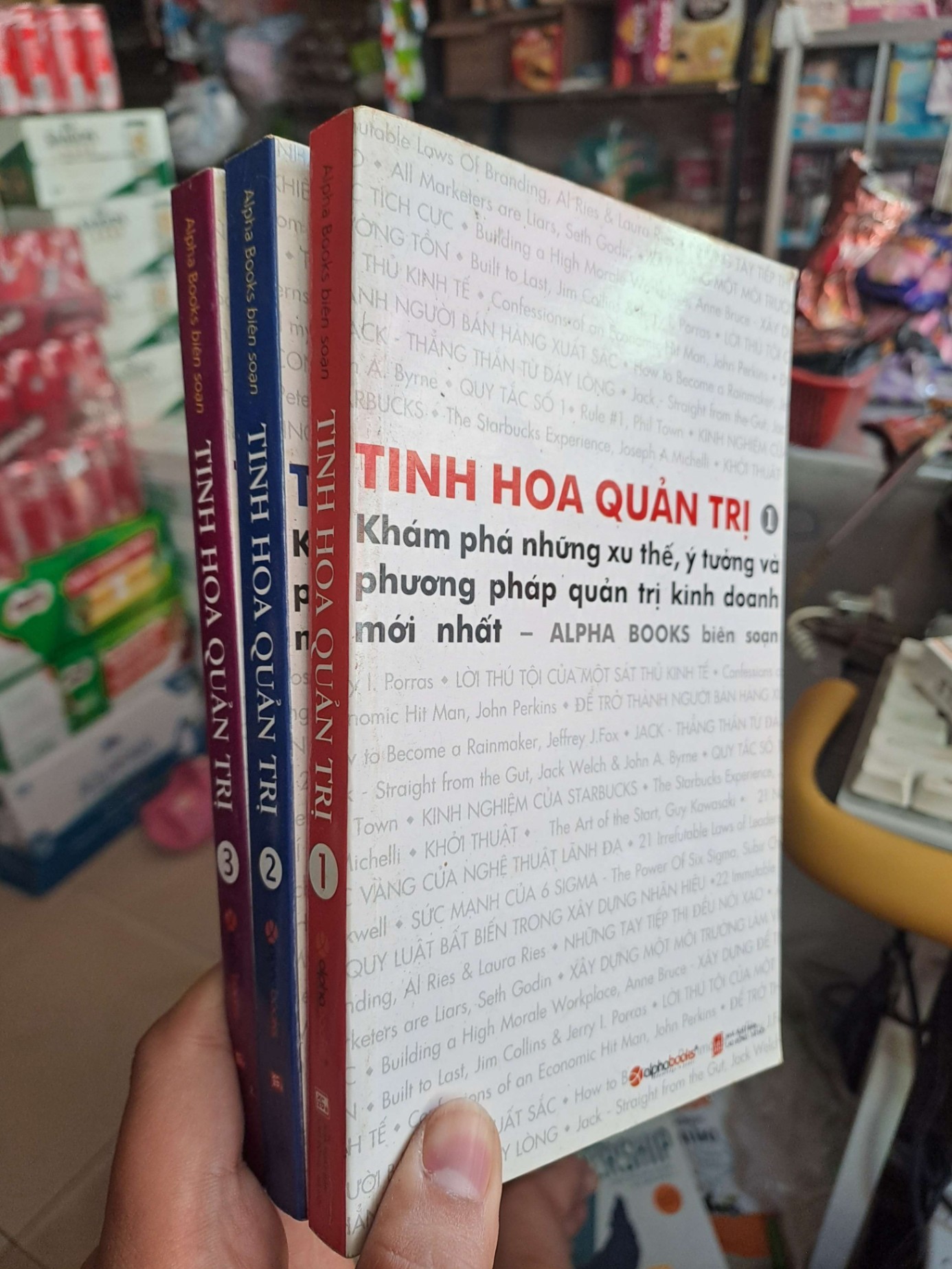Tinh hoa quản trị (3 tập) - Alpha books (biên soạn) QUẢN TRỊ HCM0910